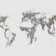 Image for article titled The World's Most (and Least) Populous Places Revealed In a Single Map